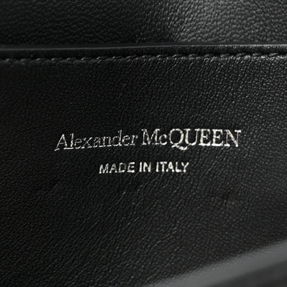 Alexander McQueen Calfskin Small Slash Bag Black White 6 of 11