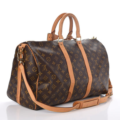 Louis Vuitton Monogram Keepall Bandouliere 45 3 of 11