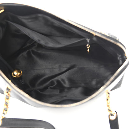Chanel Caviar CC Shopper Tote Black 4 of 9