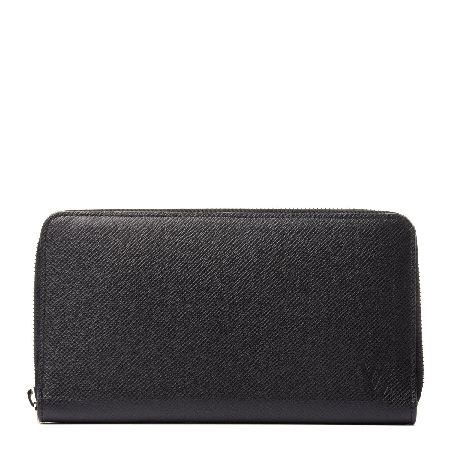 Louis Vuitton Taiga Zippy Organizer Wallet Black 1 of 12
