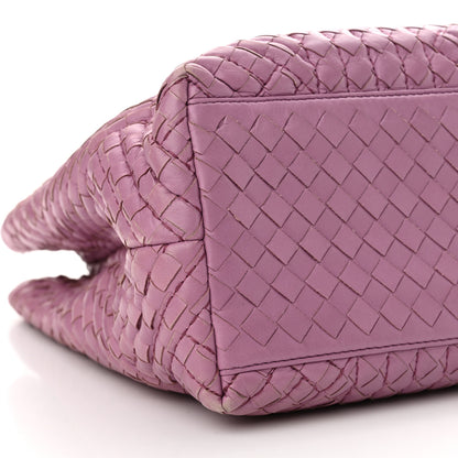 Bottega Veneta Nappa Intrecciato Boutis Top Handle Tote Watteau 9 of 16