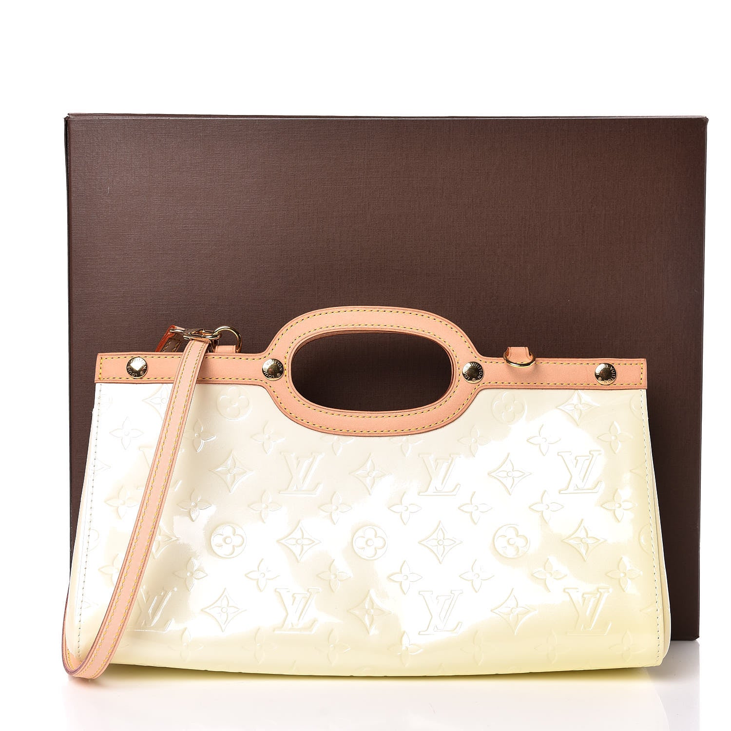 Louis Vuitton Vernis Roxbury Drive Perle 10 of 10