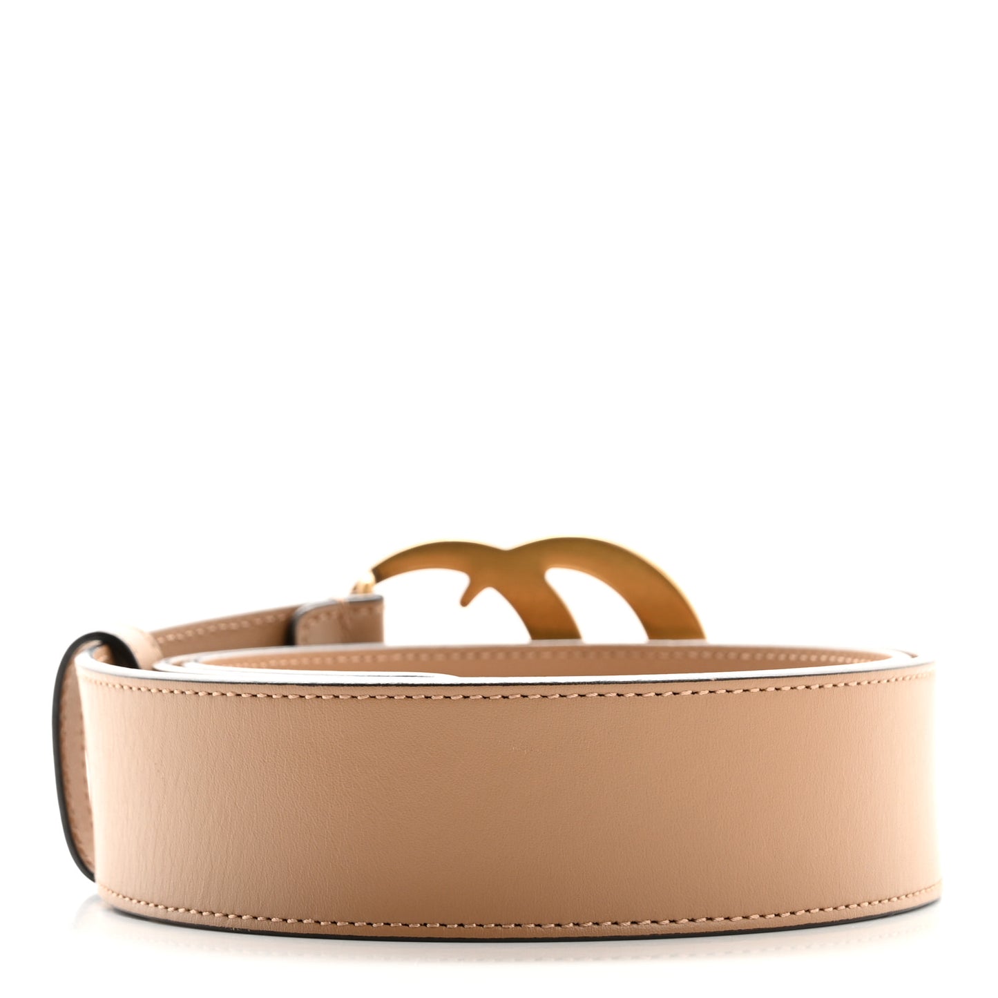 Calfskin Double G 40mm Belt 85 34 Porcelain Rose