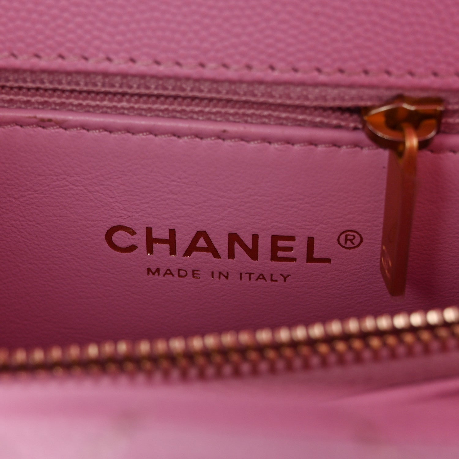 Chanel Caviar Quilted Small Coco Chain Handle Flap Lilac 6 of 13