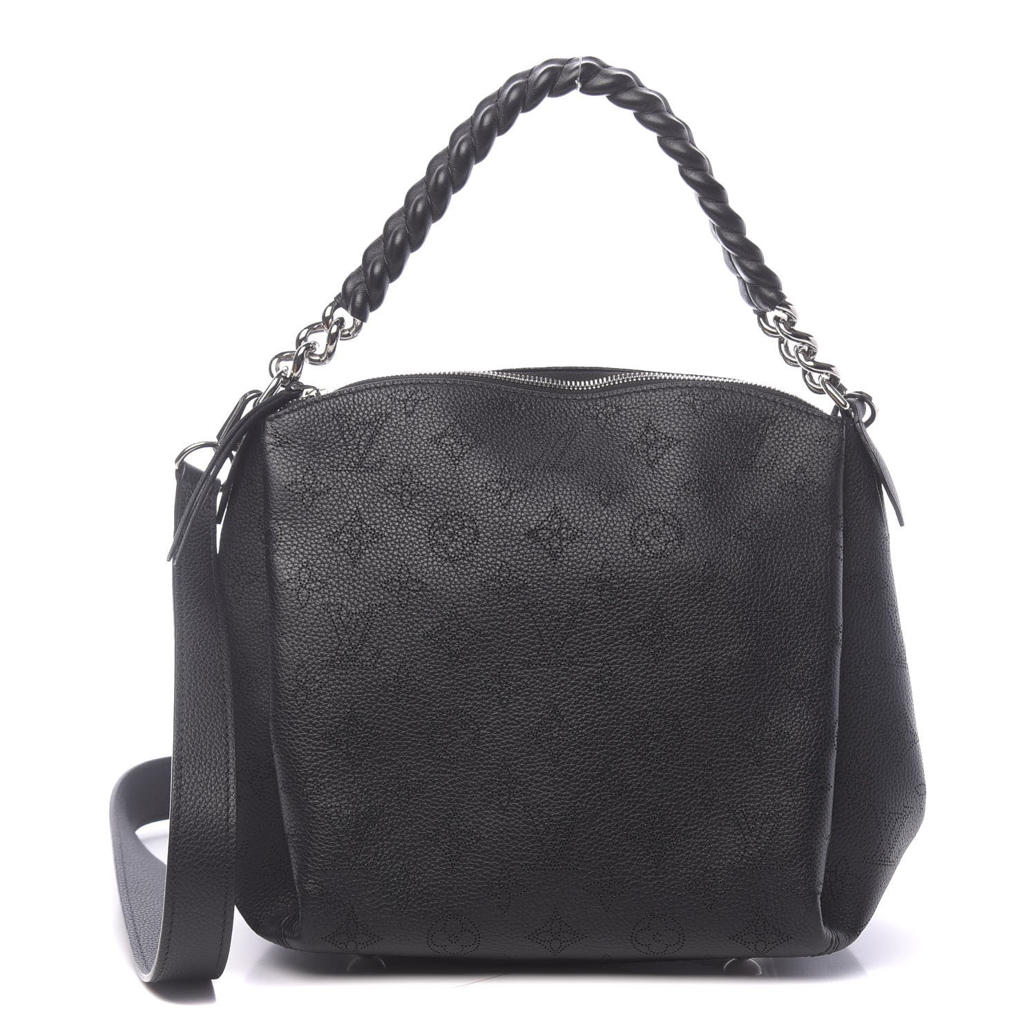 Louis Vuitton Mahina Babylone Chain BB Black 1 of 12