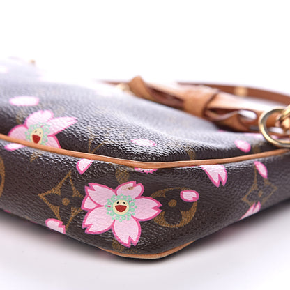 Louis Vuitton Monogram Cherry Blossom Pochette Accessories Brown 9 of 14