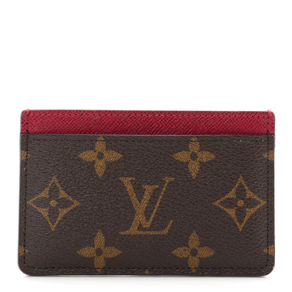 Louis Vuitton Monogram Card Holder Fuchsia Fuchsia 1 of 7