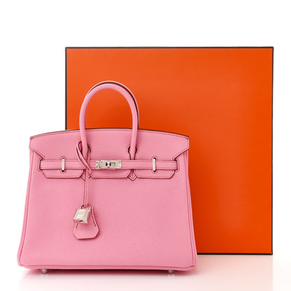 Hermes Togo Birkin 25 5P Pink 11 of 11