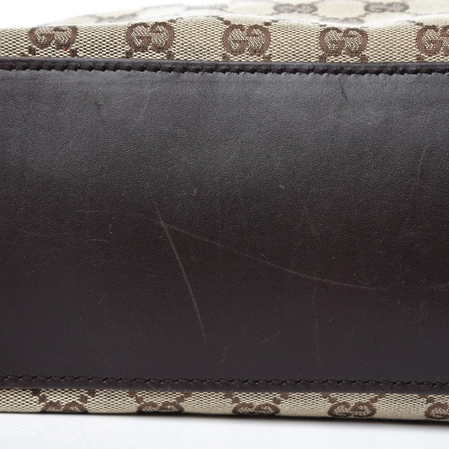 Monogram Tote Brown