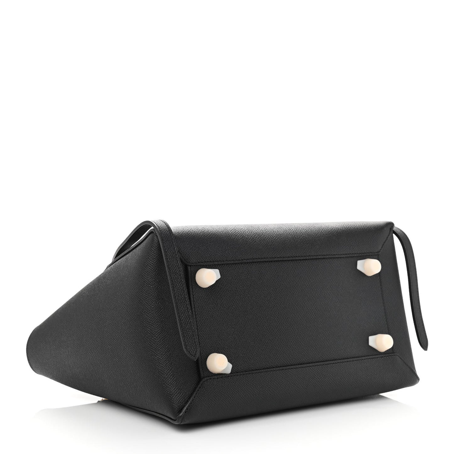 Grained Calfskin Mini Belt Bag Black