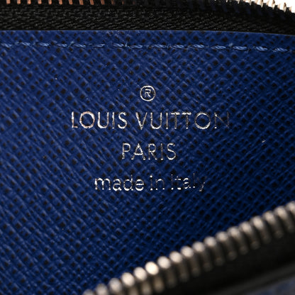 Louis Vuitton LOUIS VUITTON Monogram Taiga Coin Card Holder Cobalt 5 of 7