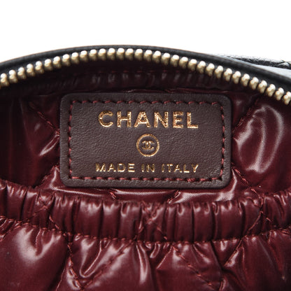Chanel Caviar Small Curvy Pouch Black 6 of 9