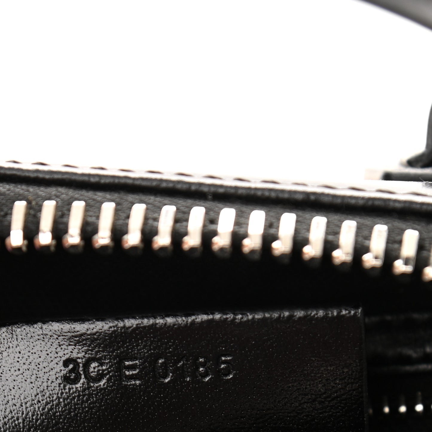 Shiny Lord Calfskin Mini Antigona Black