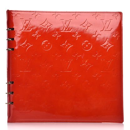 Louis Vuitton Vernis Agenda Journal Red 1 of 13
