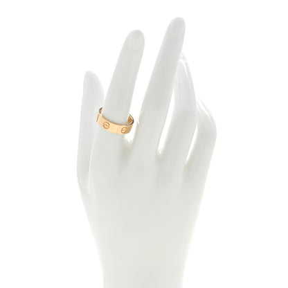 Cartier 18K Yellow Gold 5.5mm LOVE Ring 56 7.75 2 of 5