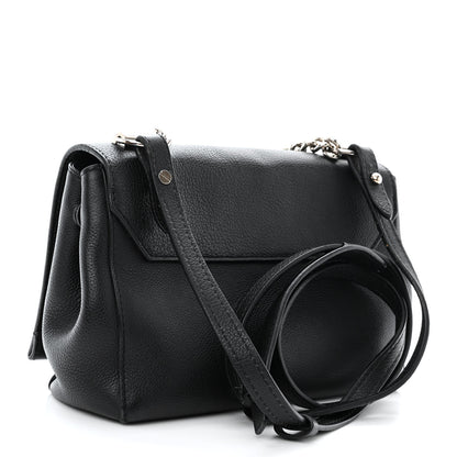 Louis Vuitton Calfskin Lockme II Chain Bag BB Black 3 of 15
