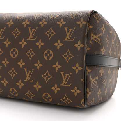Louis Vuitton Monogram My World Tour Speedy Bandouliere 30 Black 9 of 12