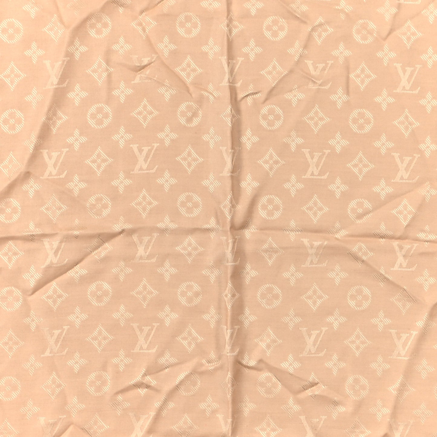Silk Cashmere Monogram My Everything Shawl XS Beige