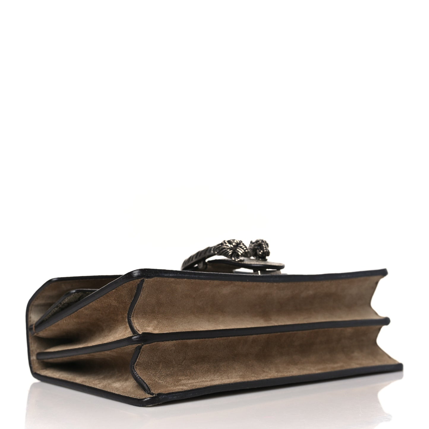GG Supreme Monogram Small Dionysus Shoulder Bag Taupe
