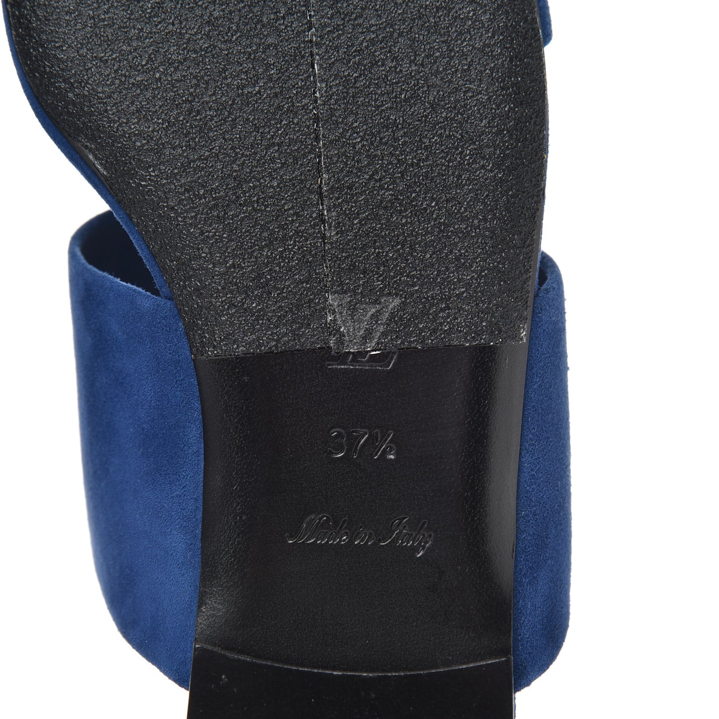 Suede Bayfront Mule 37.5 Blue