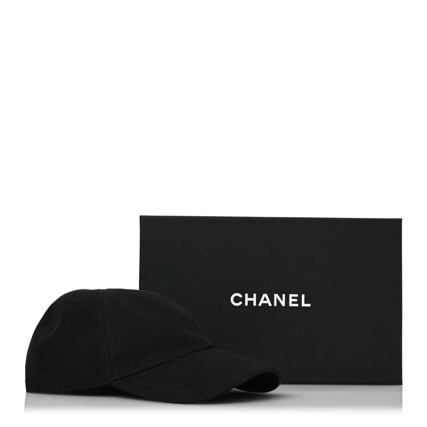 Chanel Cotton CC Cap Hat Black Multicolor 9 of 9