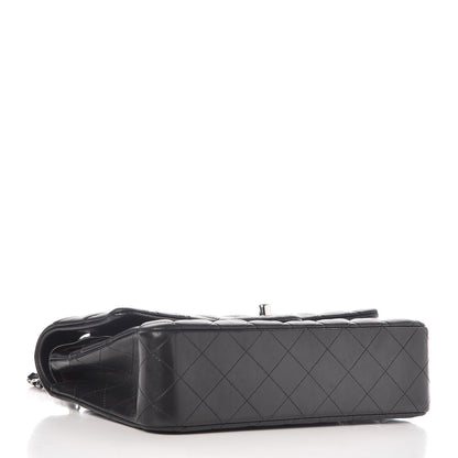 Chanel Lambskin Quilted Medium Double Flap Black 4 of 10