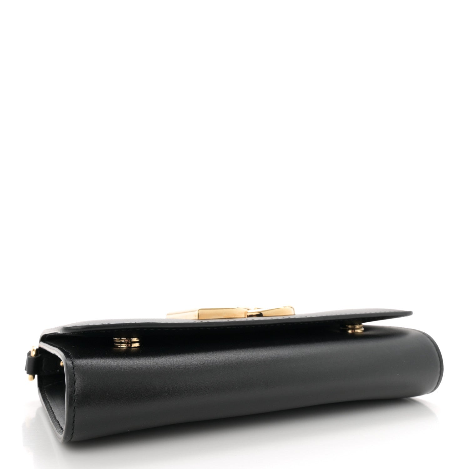 Dolce & Gabbana Calfskin DG Millennials 3.5 Clutch Black 4 of 9