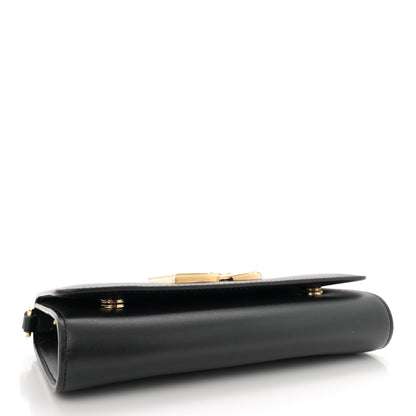 Dolce & Gabbana Calfskin DG Millennials 3.5 Clutch Black 4 of 9