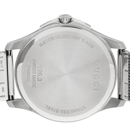 Gucci Stainless Steel 40mm G-Timeless Automatic Watch Black 4 of 5