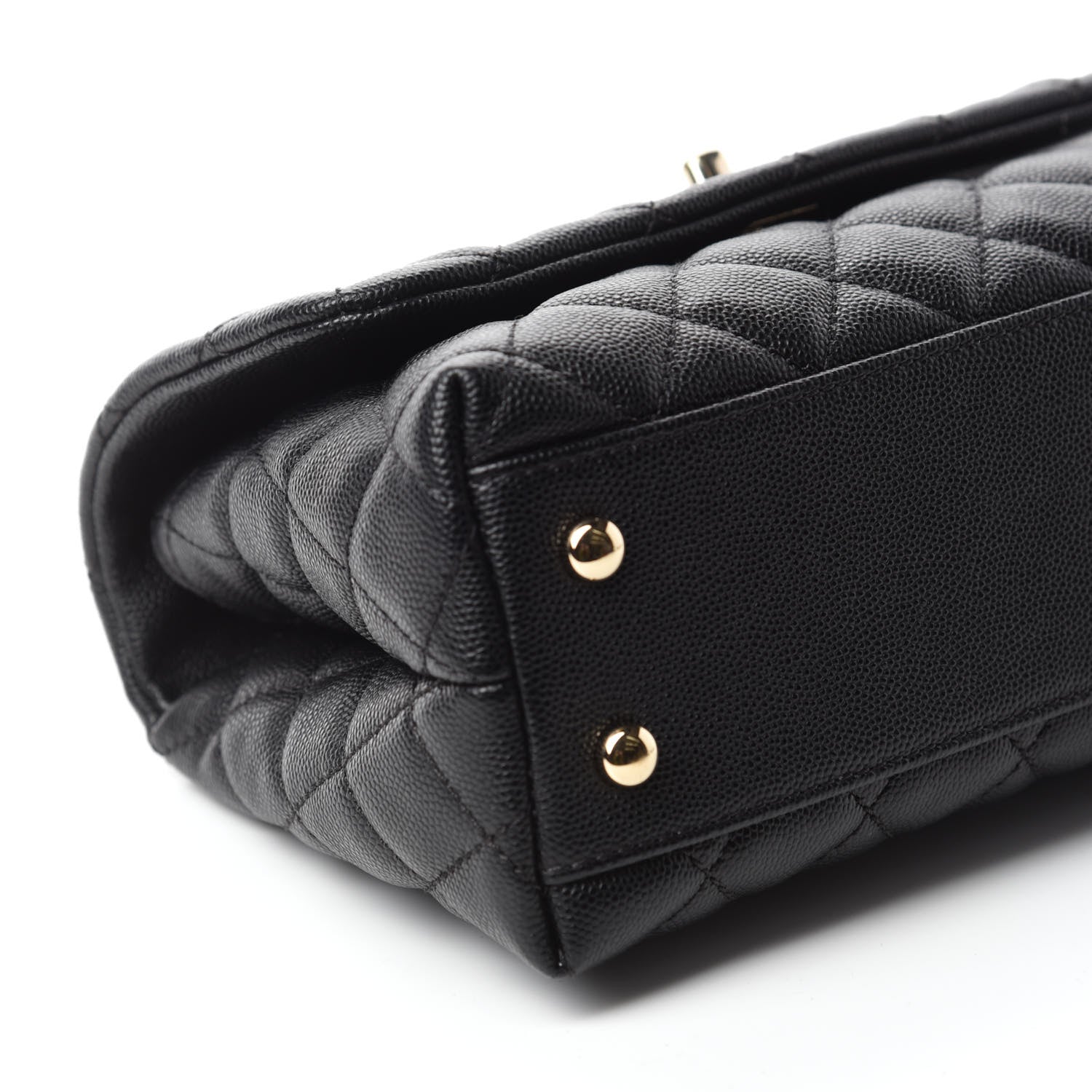 Chanel Caviar Quilted Mini Coco Handle Flap Black 6 of 11