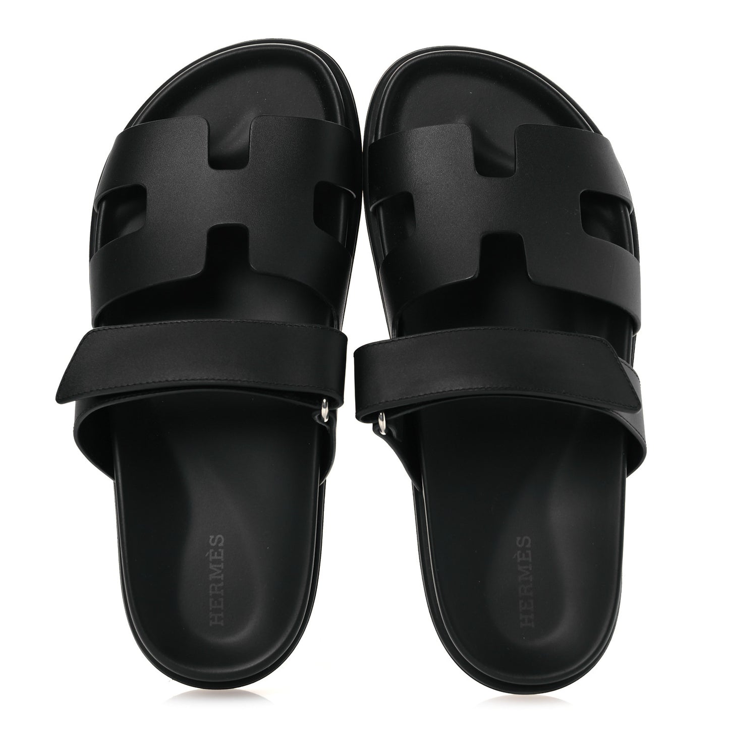 Calfskin Womens Chypre Sandals 38 Black