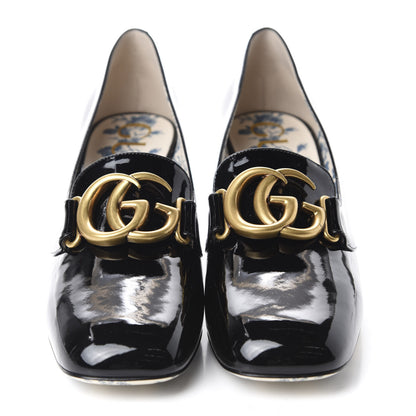 Gucci Vernice GG Victoire 55mm Loafer Pumps 40 Black 2 of 10