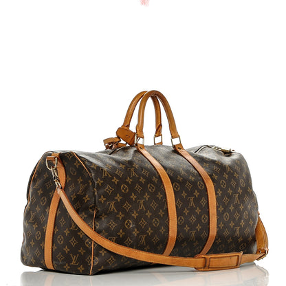Louis Vuitton Monogram Keepall Bandouliere 55 3 of 10