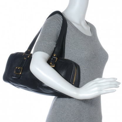 Prada Vitello Daino Buckle Bag Nero Black 2 of 8