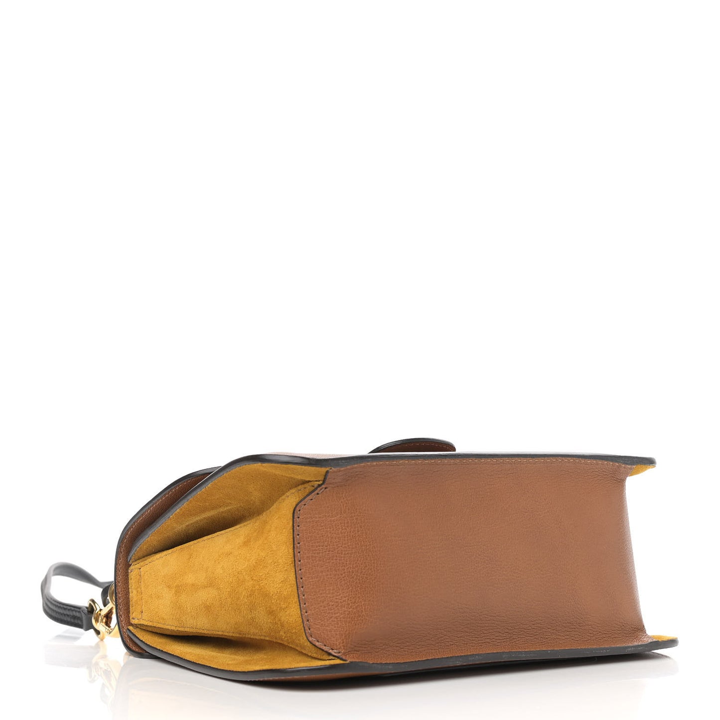 Goatskin Medium Mily Shoulder Bag Caramel