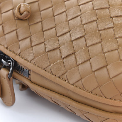 Bottega Veneta Nappa Intrecciato Pillow Crossbody Messenger Camel 10 of 10