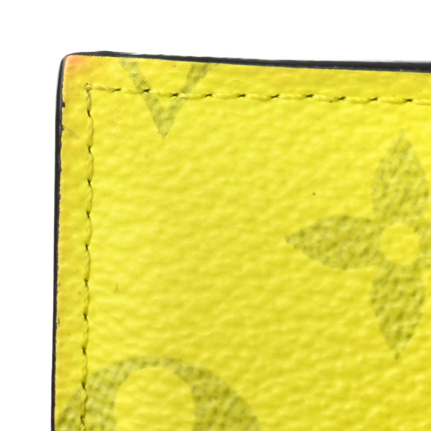 Louis Vuitton Monogram Taiga Discovery Compact Wallet Yellow 9 of 9