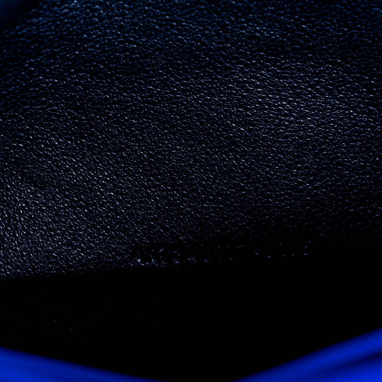 Calfskin Classic Y Chain Wallet Blue Majorelle
