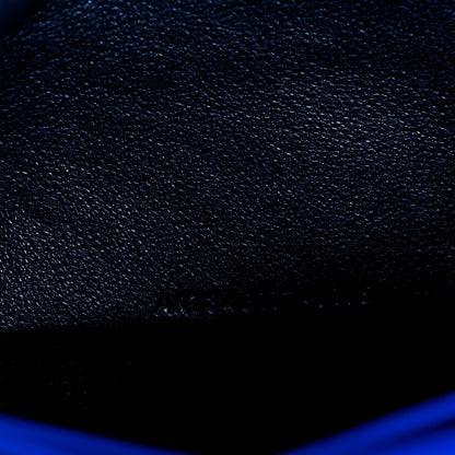 Saint Laurent Calfskin Classic Y Chain Wallet Blue Majorelle 6 of 8