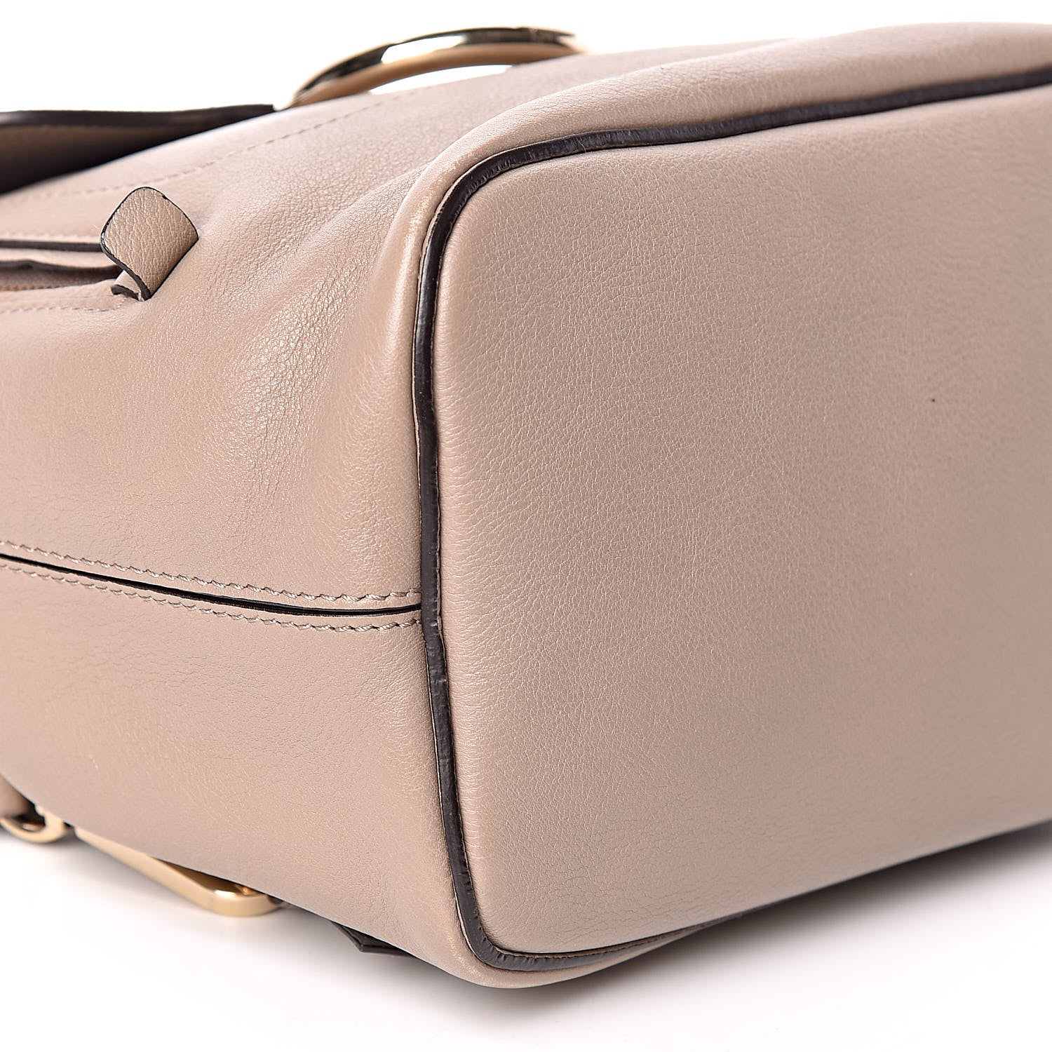 Chloe Suede Calfskin Medium Faye Backpack Motty Grey 9 of 10