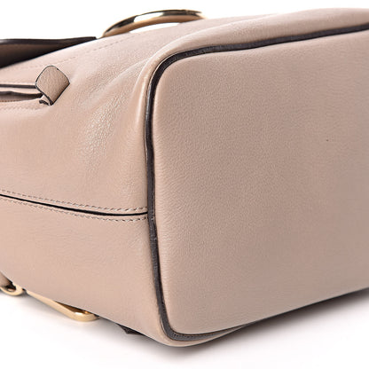 Chloe Suede Calfskin Medium Faye Backpack Motty Grey 9 of 10