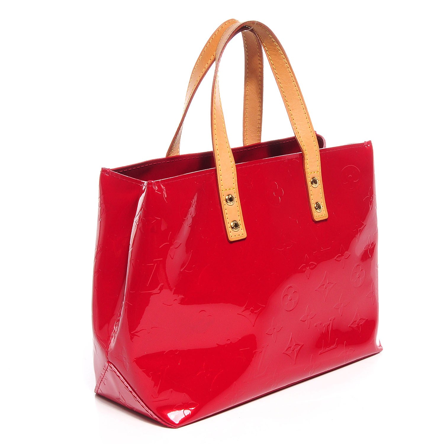 Louis Vuitton Vernis Reade PM Rouge 3 of 7