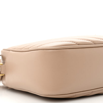 Saint Laurent Calfskin Matelasse Monogram Lou Camera Bag Dark Beige 9 of 10
