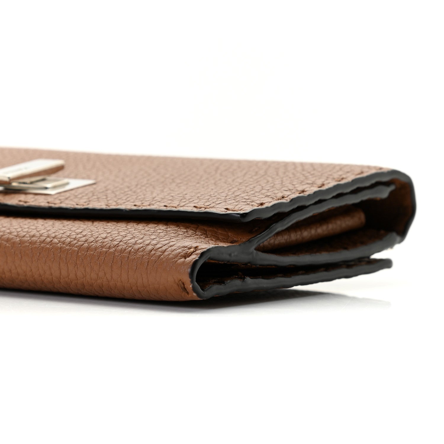 Fendi Cuoio Romano Selleria Peekaboo Continental Wallet Mou 5 of 11