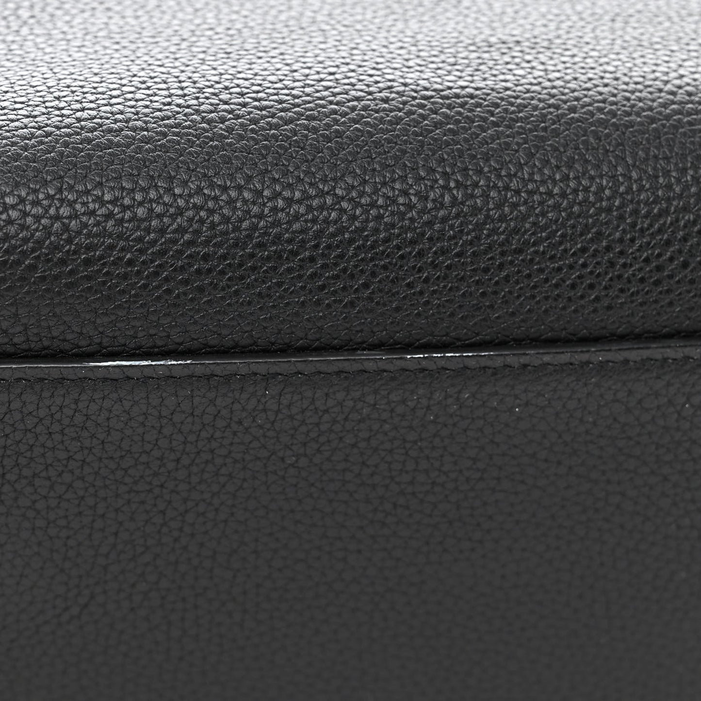 Grained Calfskin Sac De Jour Souple North South Tote Black