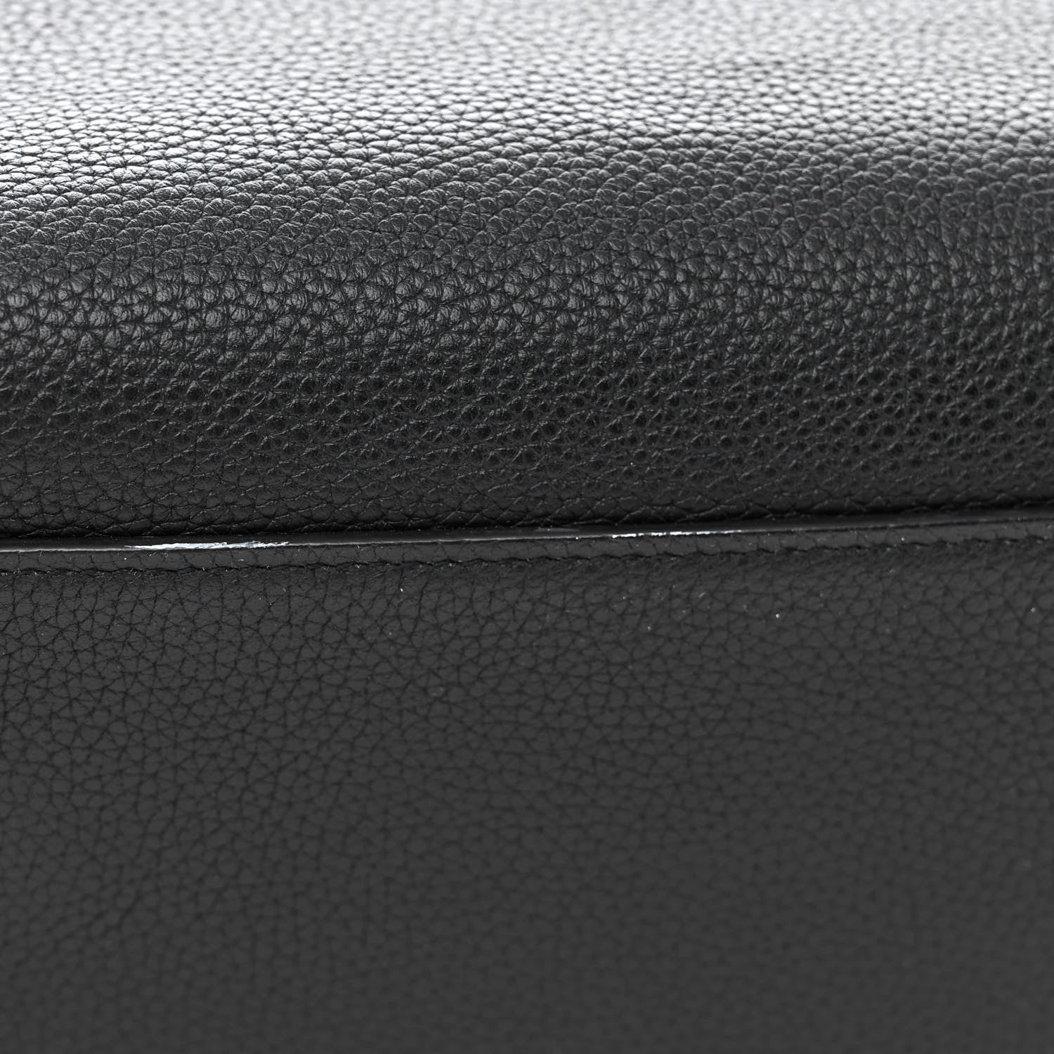Saint Laurent Grained Calfskin Sac De Jour Souple North South Tote Black 11 of 12