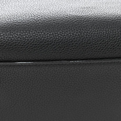 Saint Laurent Grained Calfskin Sac De Jour Souple North South Tote Black 11 of 12