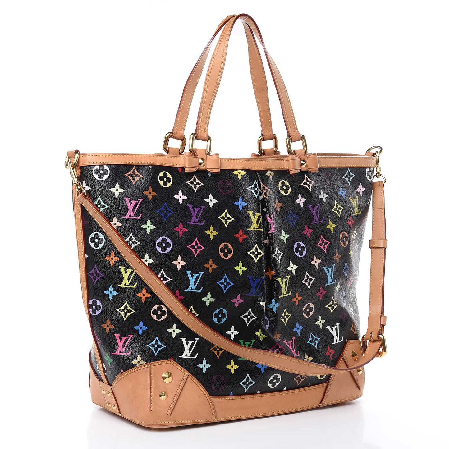 Monogram Multicolor Sharleen GM Black