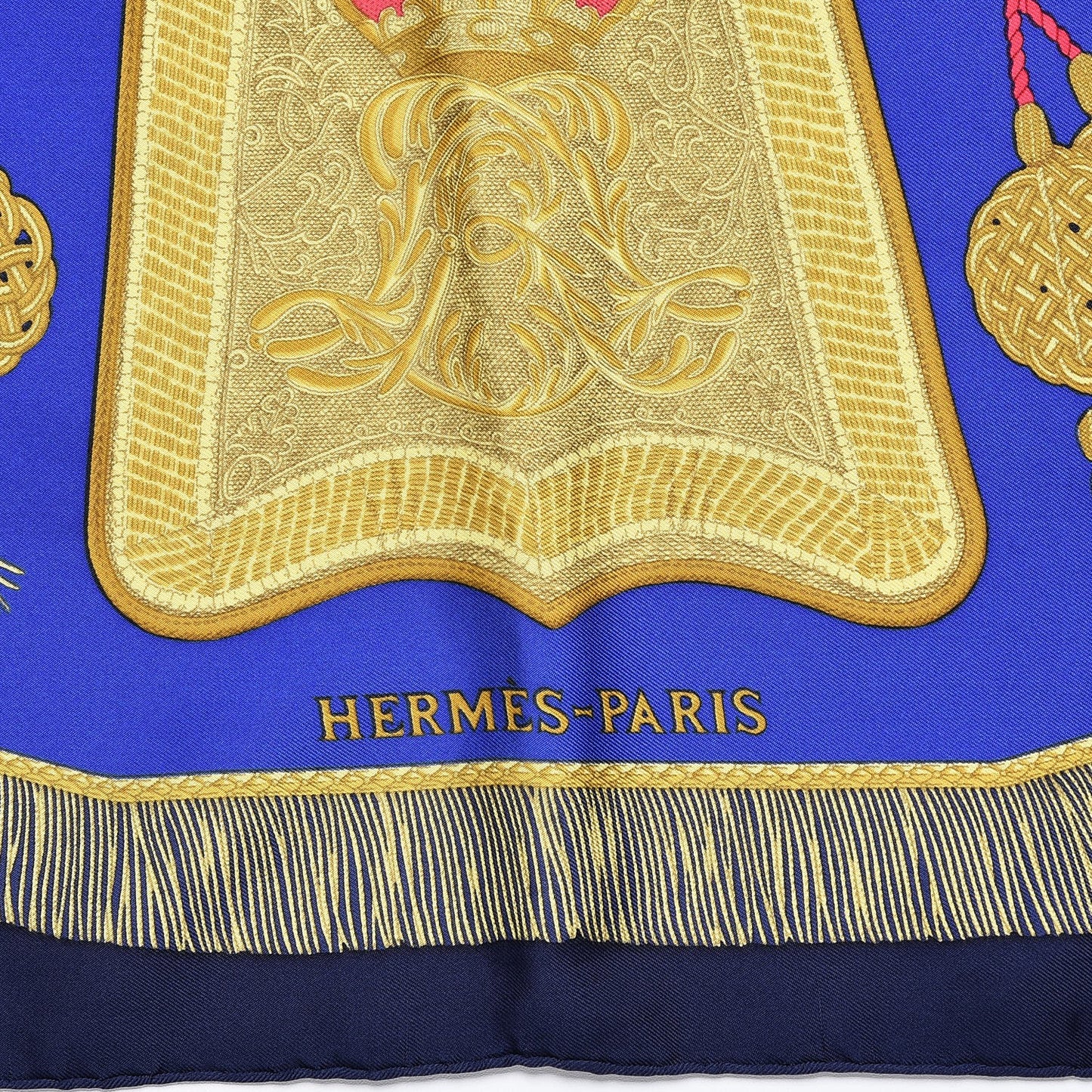 Silk Poste et Cavalerie Scarf 90