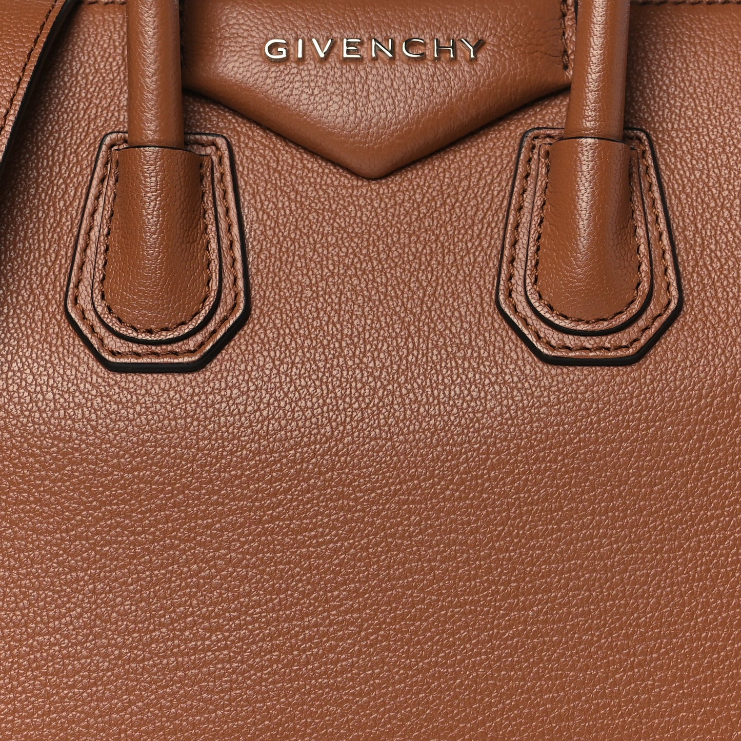 Sugar Goatskin Mini Antigona Caramel
